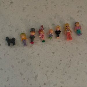 Vintage Polly Pocket Dolls Figures Rare Replacement Dolls